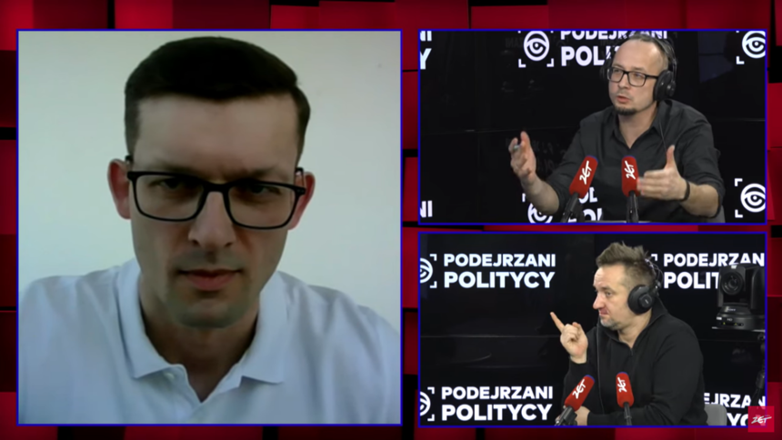MArek Zagrobeny w programie "Podejrzani Politycy"