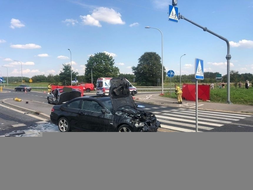 wypadek w Chodlu
