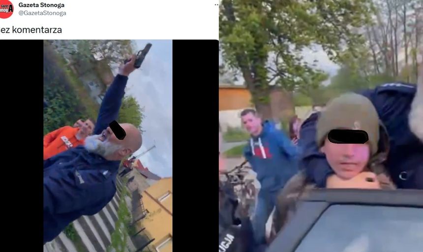 Brutalny atak na policjantów w Wierzchucinie