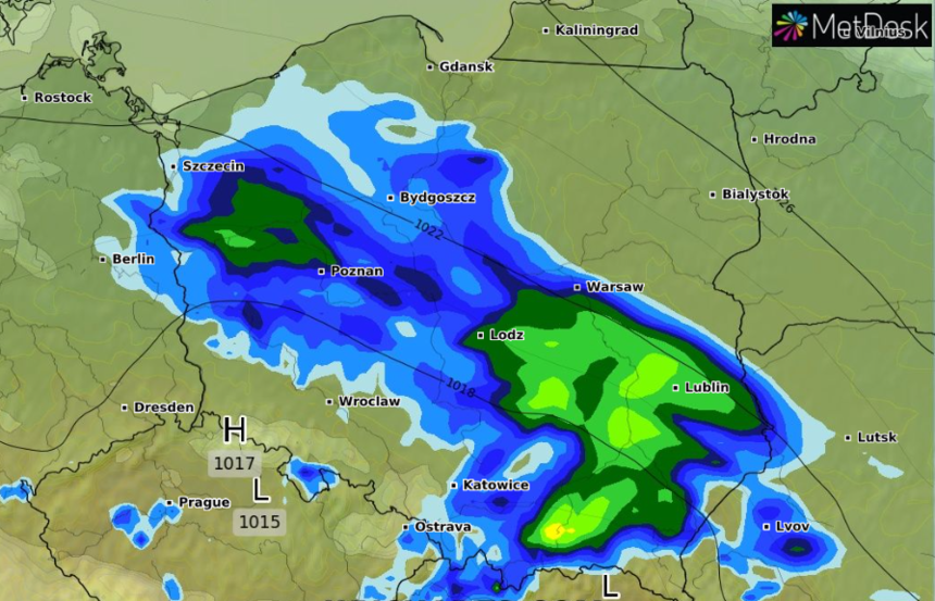 Mapa pogody