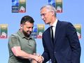 Wołodymyr Zełenski i Jens Stoltenberg
