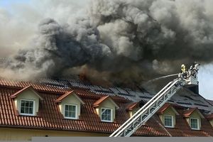Pożar hotelu w Nałęczowie