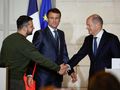 Zełenski Macron Scholz