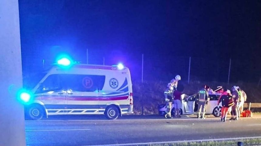 Wypadek na A1