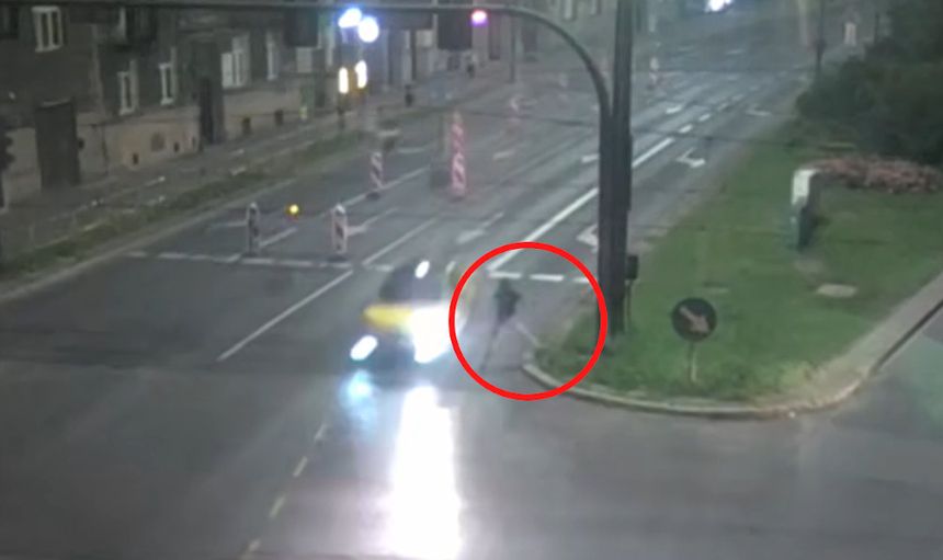 Wypadek w Krakowie