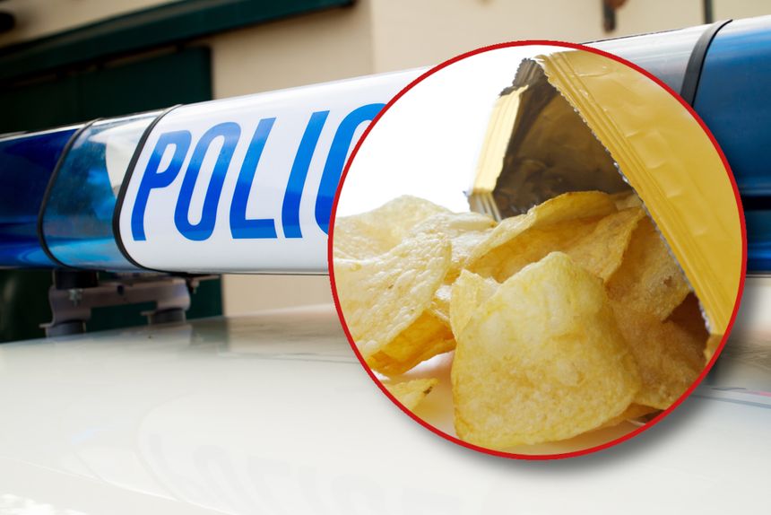 36-latek aresztowany za zjedzenie chipsów, które upuścił złodziej