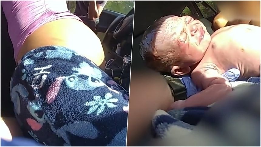 Narodziny dziecka na autostradzie
