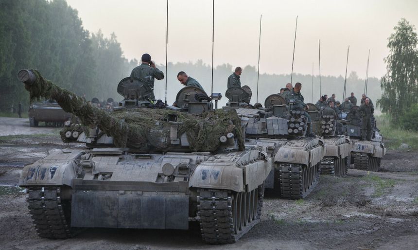 Zełenski dziękuje Polsce za kolejne czołgi