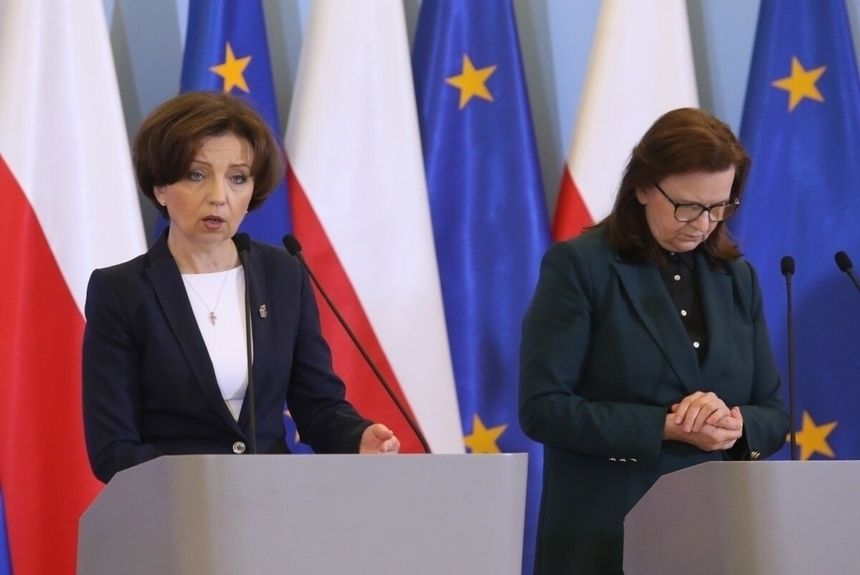 Marlena Maląg i Gertruda Uścińska
