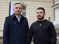 Zełenski i Duda w Polsacie