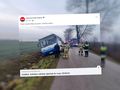 wypadek szkolnego autobusu