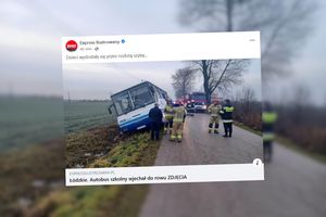 wypadek szkolnego autobusu