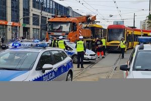 Wypadek tramwajów w Warszawie
