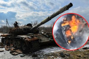Ukraina. Zniszczył sam 5 czołgów Rosji