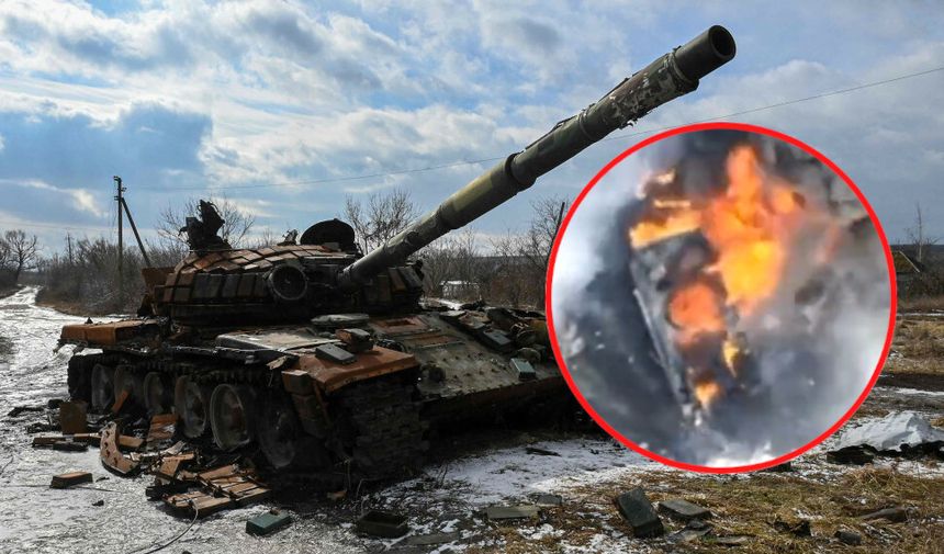 Ukraina. Zniszczył sam 5 czołgów Rosji