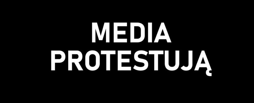 Protest dziennikarzy