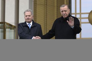 Sauli Niinisto i Recep Erdogan w Ankarze