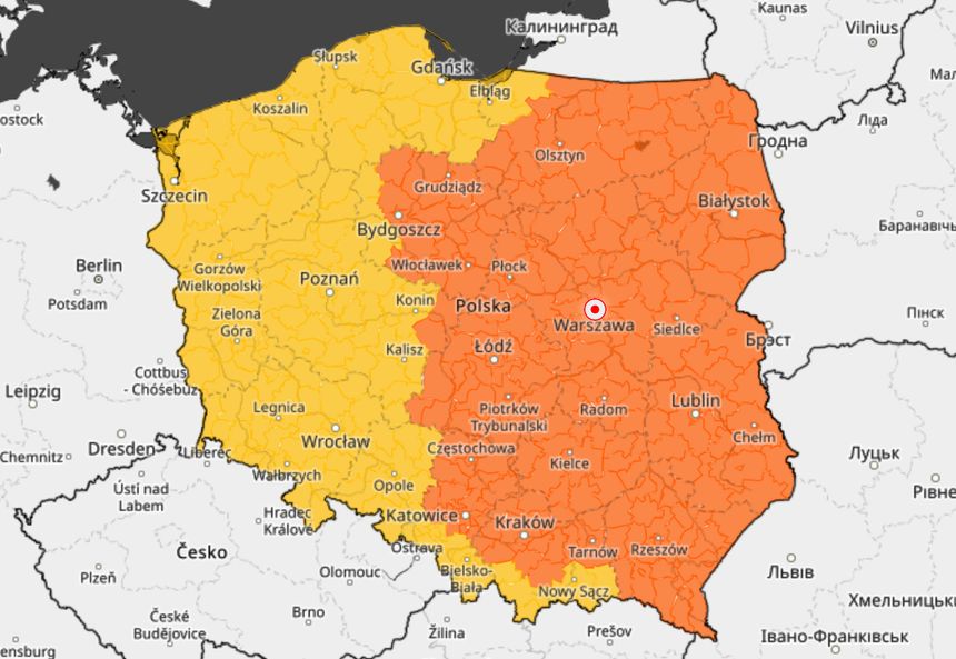 mordercza pogoda zaleje Polskę
