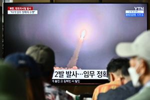 korea wystrzeliła rakiety