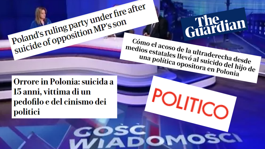 Światowe media uderzają w TVP