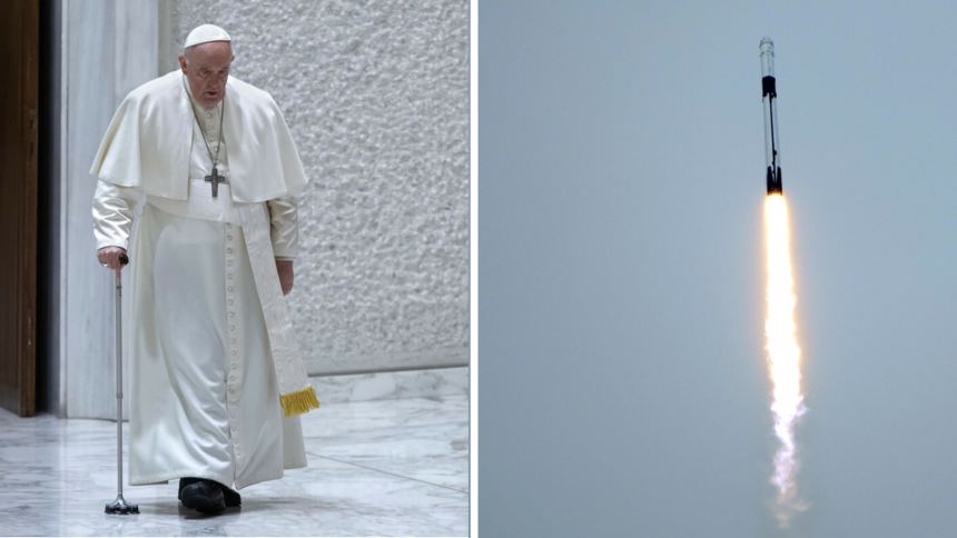 Papieski satelita trafi na orbitę