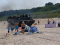 Wojsko na plaży w Dziwnowie