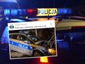 wypadek radiowozu