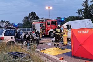 Dąbrowa Tarnowska, wypadek na obwodnicy