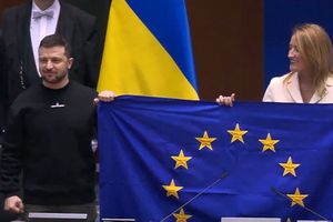 Zełenski w PE