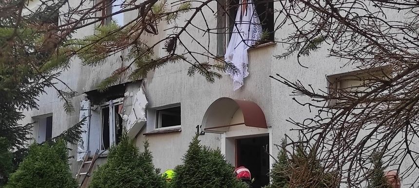 Wybuch podczas eksmisji w Brzegu