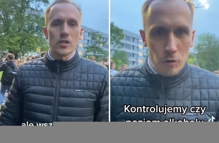 Konrad Berkowicz na juwenaliach