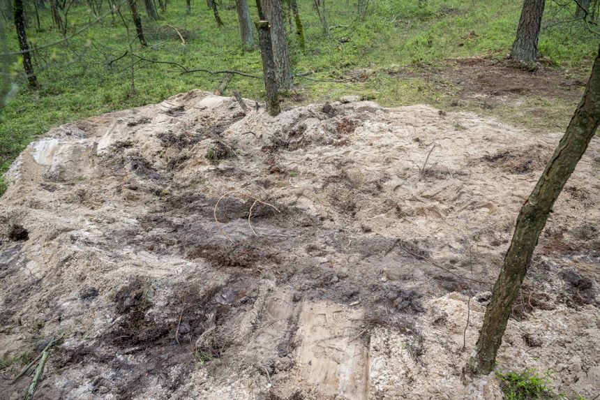 Rakieta spadła pod Bydgoszczą