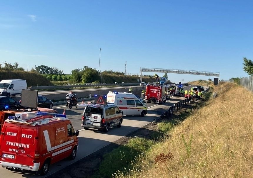 Wypadek minibusa w Austrii