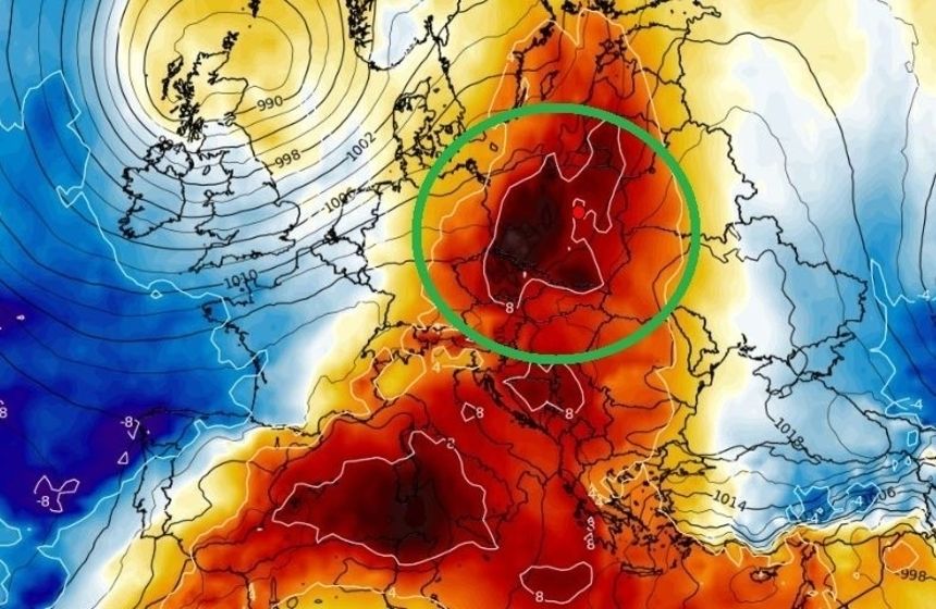Mapa temperatury