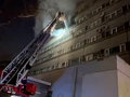 Pożar hotelu w Moskwie