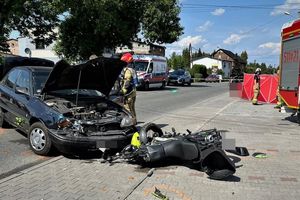 Wypadek w Orzeszu