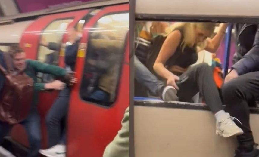 panika w londyńskim metrze