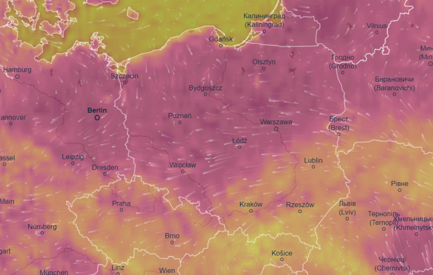 Mapa pogody