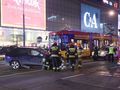 Wypadek w centrum Warszawy