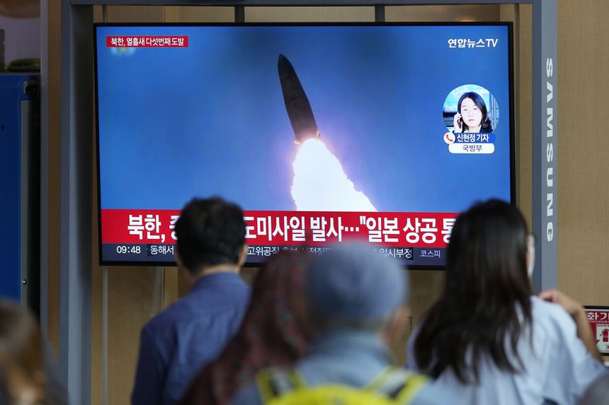 Korea Pn. wystrzeliła pocisk