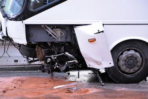 Wypadek autobusu