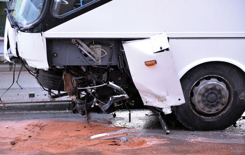 Wypadek autobusu