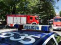 policja, straż pożarna