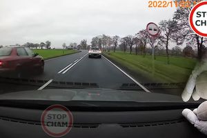 Wypadek koło Sobótki