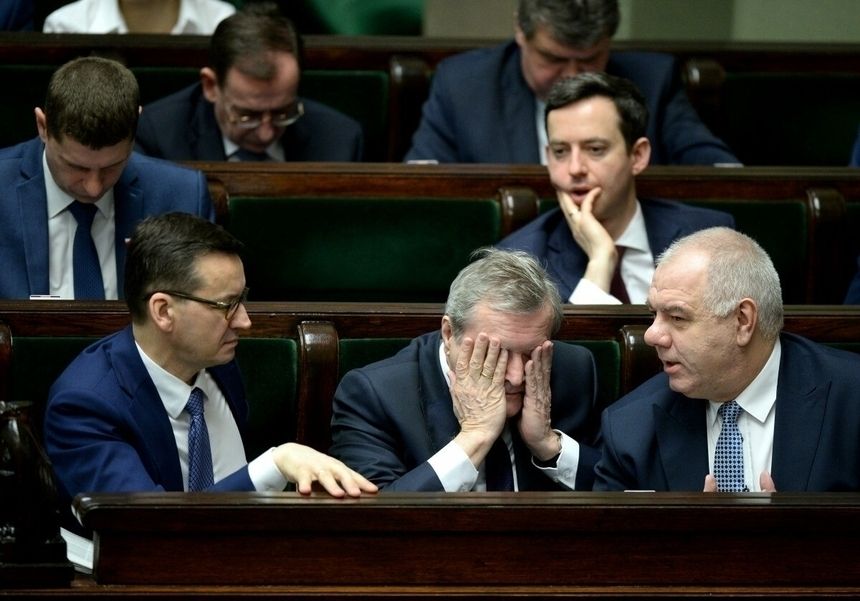 Mateusz Morawiecki i Jacek Sasin