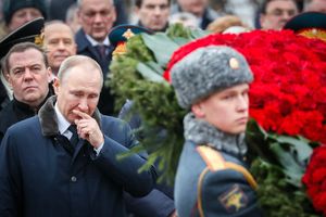 Władimir Putin i Dmitrij Miedwiediew