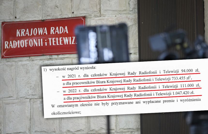 KRRiT przyznała sobie 2 mln zł nagród
