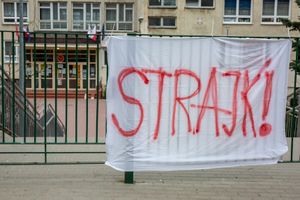Protest nauczycieli