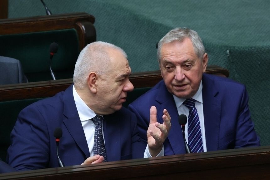 Jacek Sasin i Henryk Kowalczyk