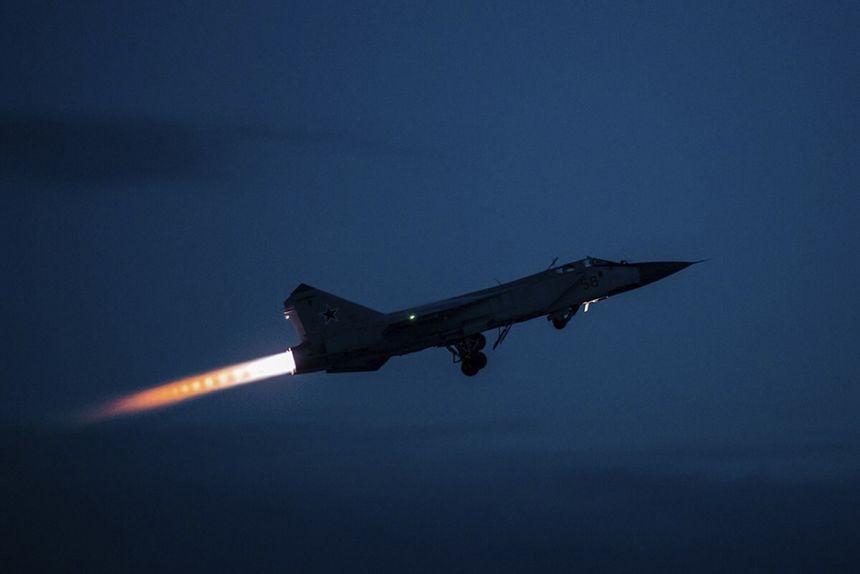 MiG-31 rozbił się w Rosji